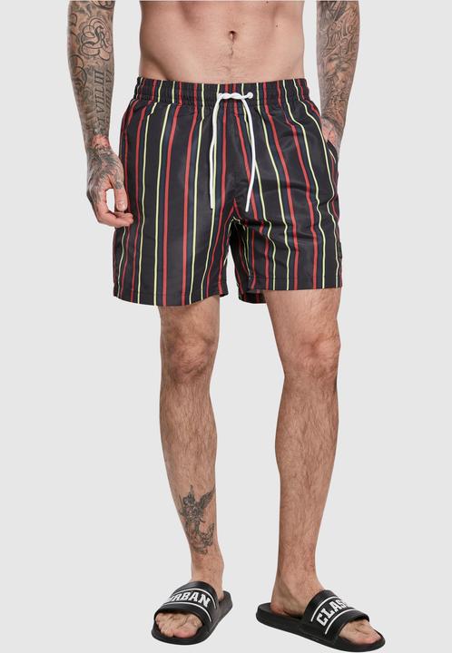 Image du produit Urban Classics Stripe Swim Shorts (S)