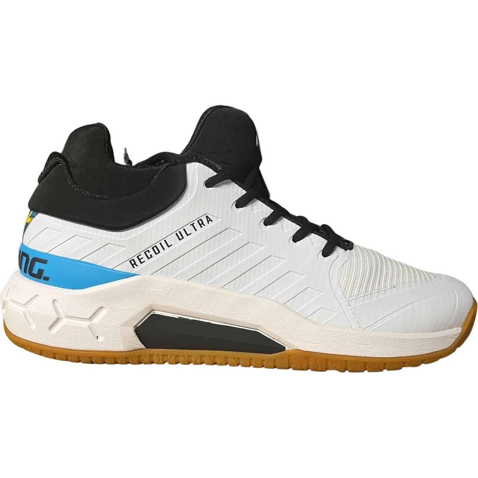 Salming, Herren, Hallenschuhe, Recoil Ultra Mid Herren (44 2/3), Weiss