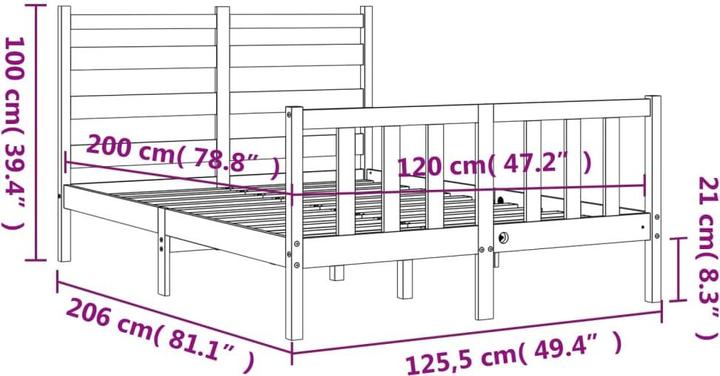 Image du produit VidaXL Caitrin (120 x 200 cm)