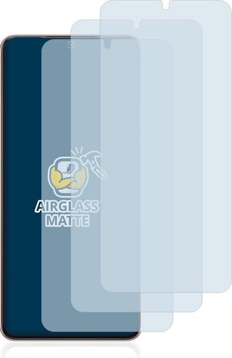 Actual product image BROTECT AirGlass Glass Matte (3 pcs., Samsung Galaxy S21+ 5G)