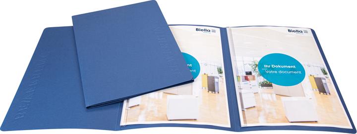 Produktbild Biella Bewerbungsmappe Blau (A4, 1 x)