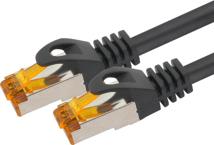 Produktbild Shiverpeaks S/CONN maximum connectivity Netzwerkkabel-Patchkabel, cat 6A, S/FTP, PIMF, schwarz, 5,0m (S/FTP, CAT6a, 5 m)