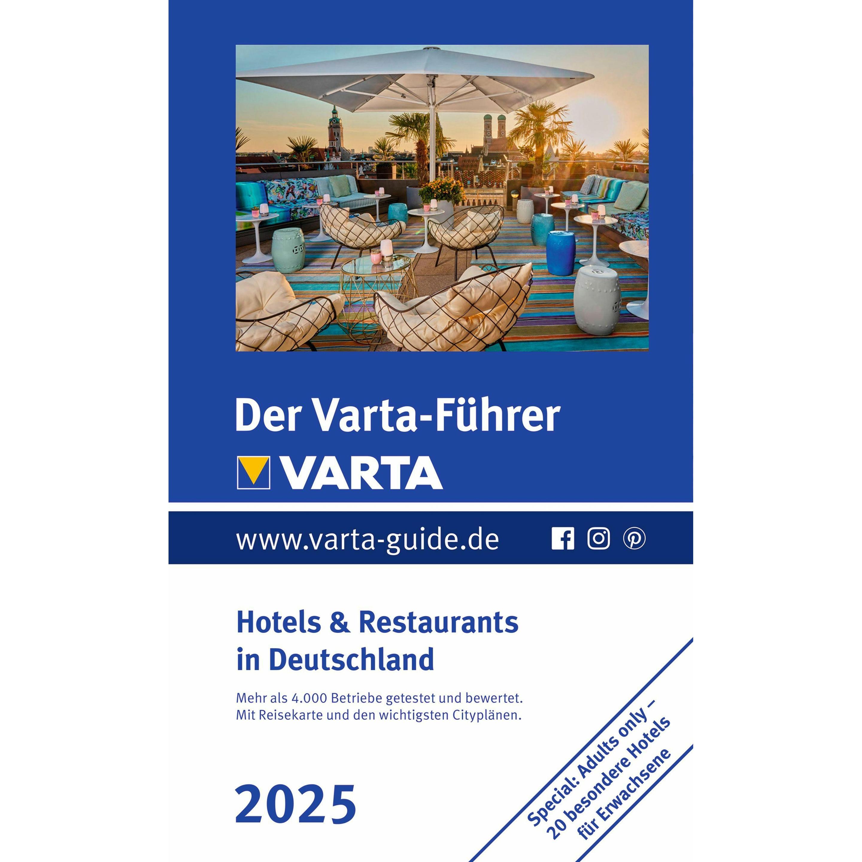 Der Varta-Führer 2025 Hotels & Restaurants in Deutschland, Ratgeber
