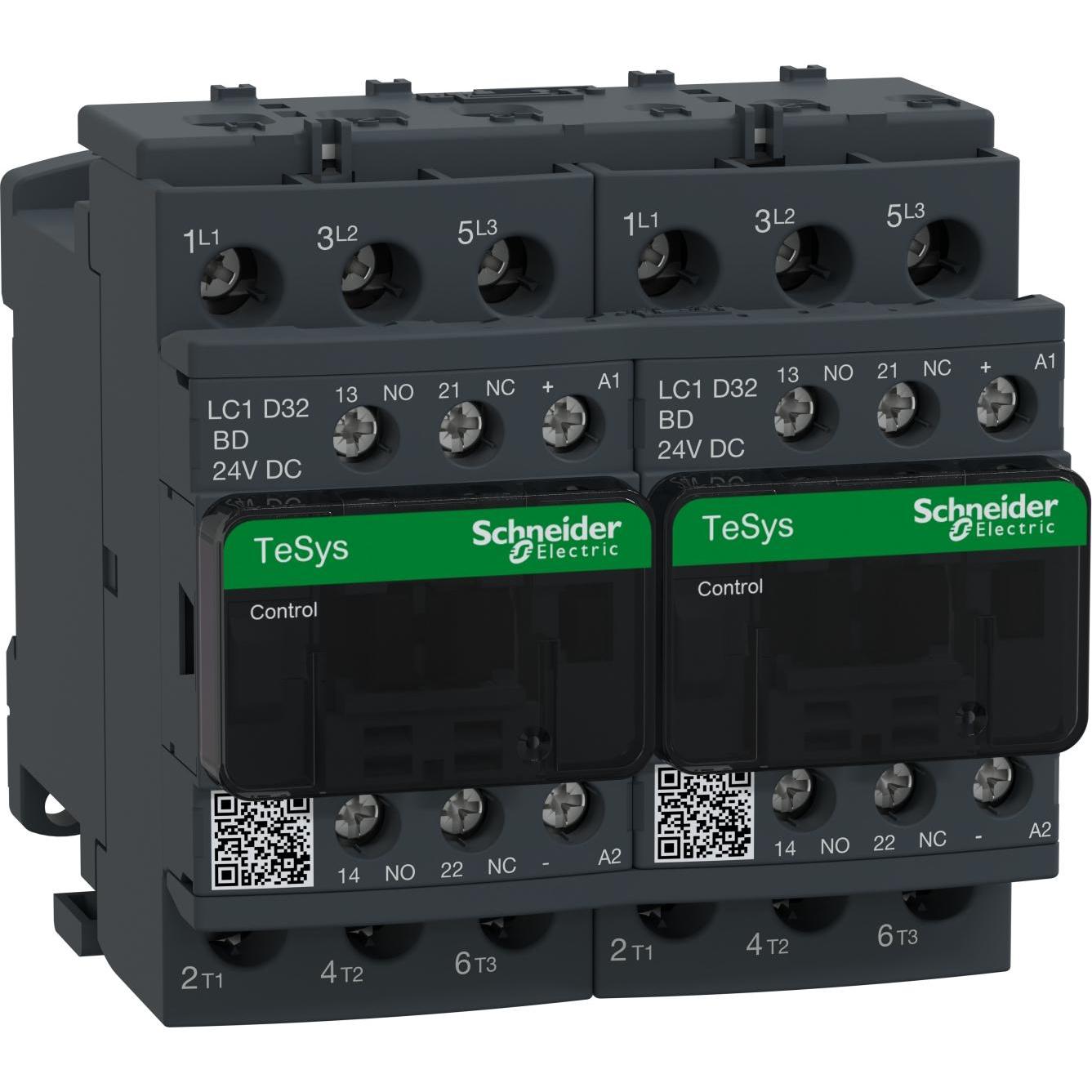 Thumbnail - Schneider Electric Wendeschützkombination LC2D32BDV, Relais