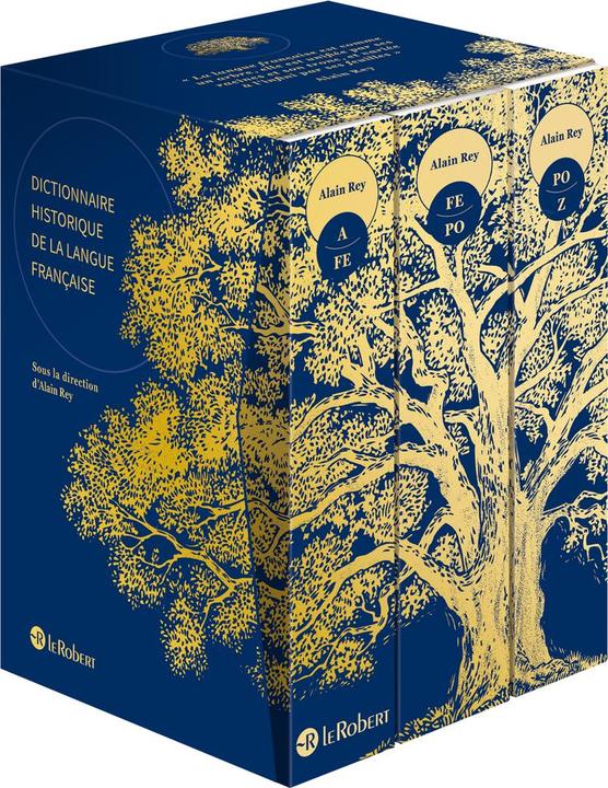 Actual product image Dictionnaire historique de la langue française : coffret 3 volumes (French, Rey Alain et al, 2024)