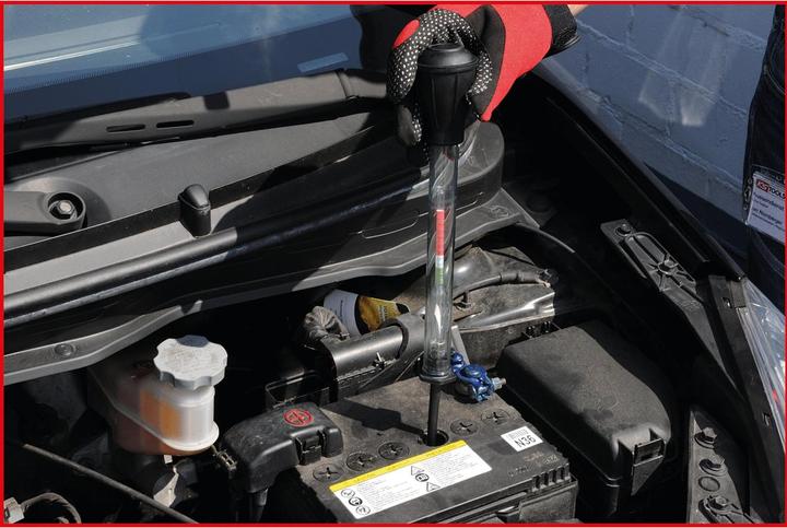 Produktbild KS Tools Säureprüfer für Batterieflüssigkeit, 280mm