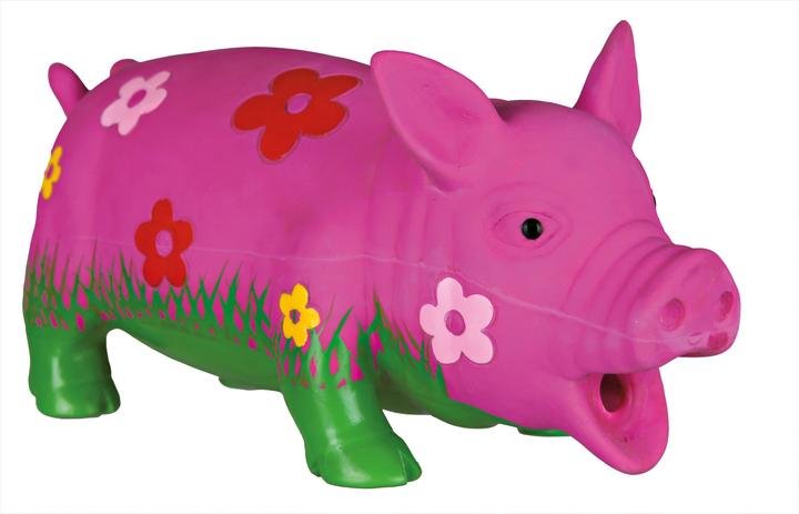 Produktbild Trixie Schwein Latex 20cm mit Tierstimme (Beschäftigungsspielzeug Hund)