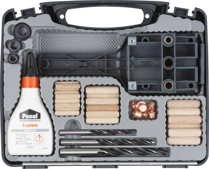 Image du produit wolfcraft Coffret d'assemblage bois universel (79 pcs)