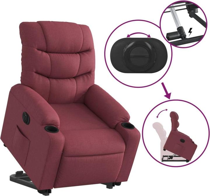 Immagine prodotto vidaXL Relaxsessel mit Aufstehhilfe