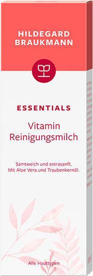 Image du produit Hildegard Braukmann ESSENTIALS Lait nettoyant vitaminé (Lait nettoyant, 200 ml)