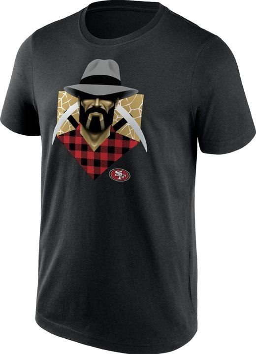 Actual product image Fanatics NFL Shirt - ILLUSTRATION San Francisco 49ers - 3XL (3XL)