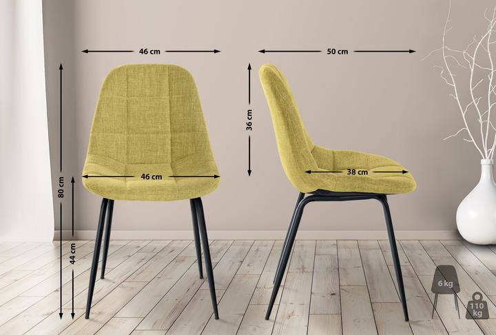 Produktbild Swisshandel24 Stuhl Tom Stoff