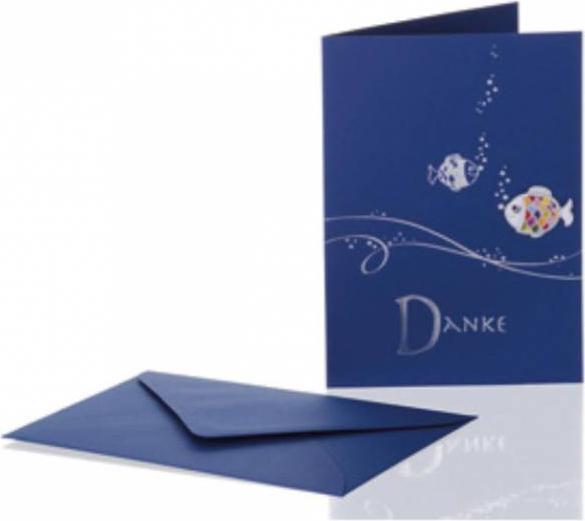 Image du produit Magni Rössler Papier Cartes de remerciement pour communion/confirmation B6 (3 pièces, y compris feuille (3 pcs)