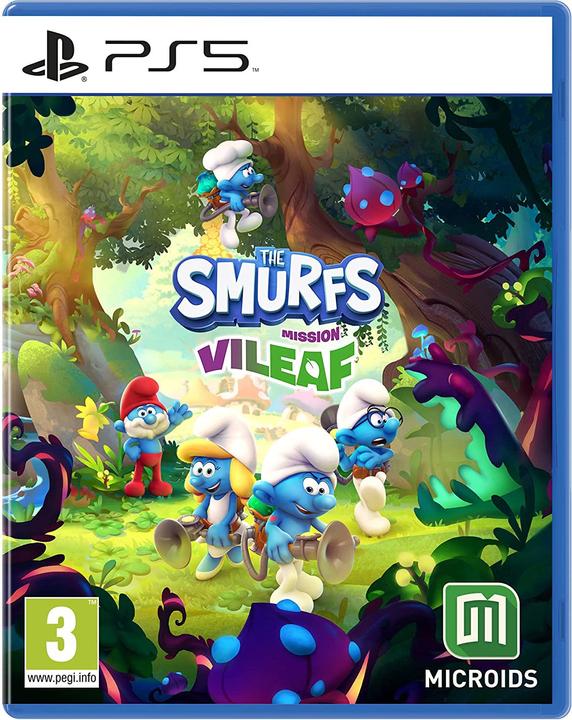 Immagine prodotto Microids I Puffi: Missione Vileaf Edizione Smurftastic (PS5, DE)