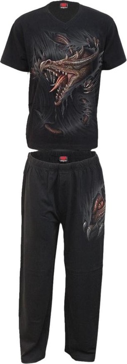 Actual product image Spiral Unisex Adult Breaking Out Pyjama Set (Pack of 4) (S)