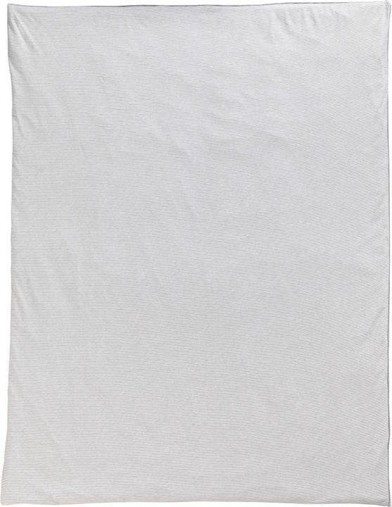 Image du produit Living Home Jersey mélangé à rayures (Housse de couette, 160 x 210 cm)