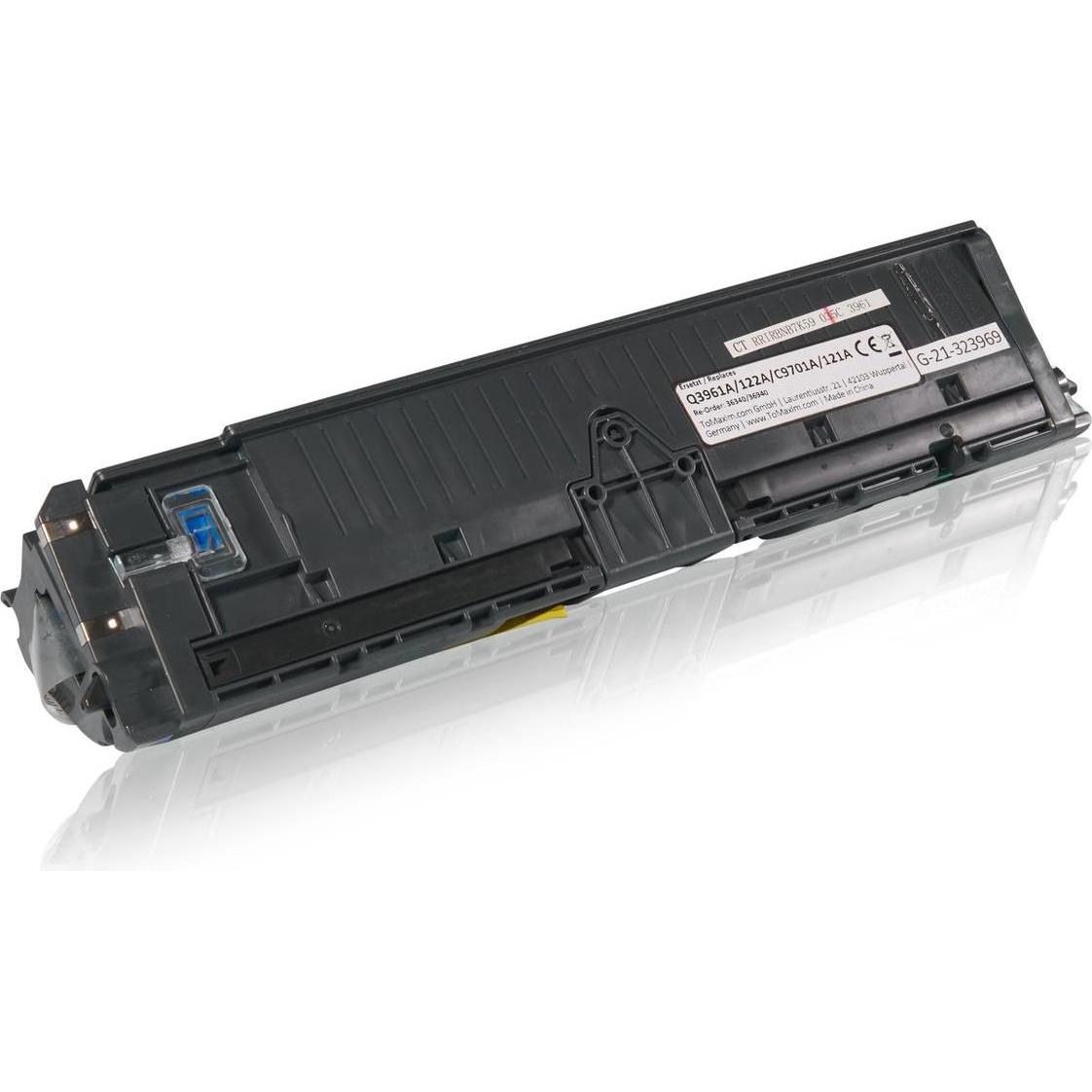 Inkadoo, Toner, Toner kompatibel zu HP C9701A / 121A Toner, cyan Cyan (C)