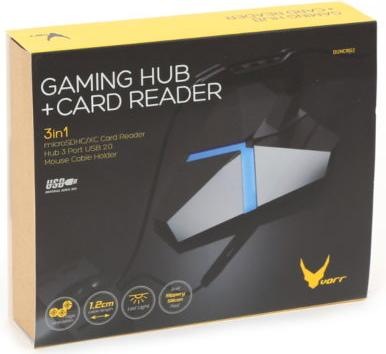 Image du produit Varr bungee Omega Combo Gaming Hub 3 (OUHCRG2) (USB-A, 4 Ports)