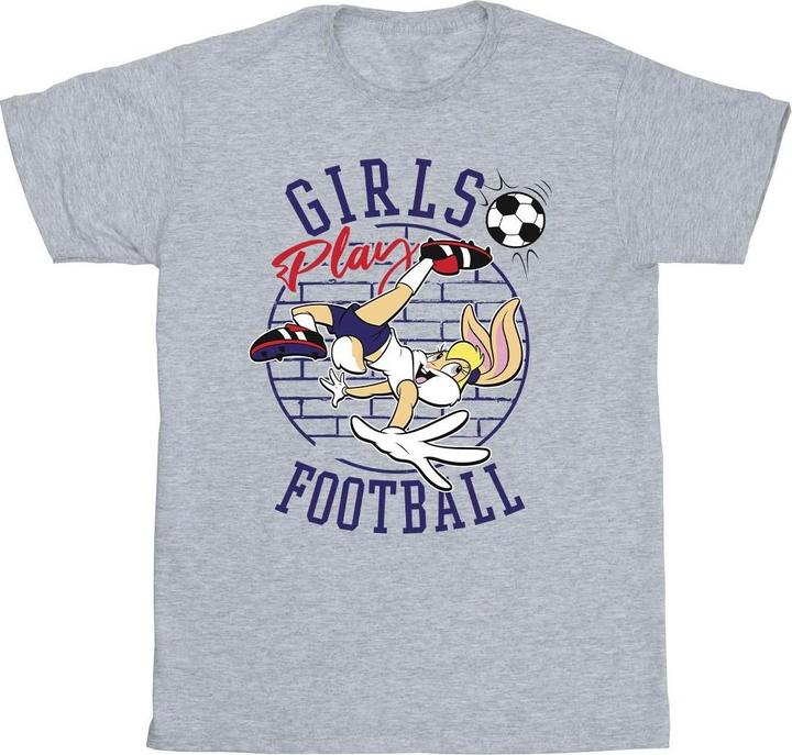Produktbild Looney Tunes Lola Bunny Girls Play Football TShirt (M)