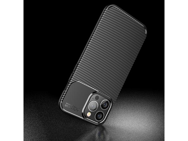 Actual product image Screenguard Carbon Design TPU Case (Apple iPhone 14 Pro)