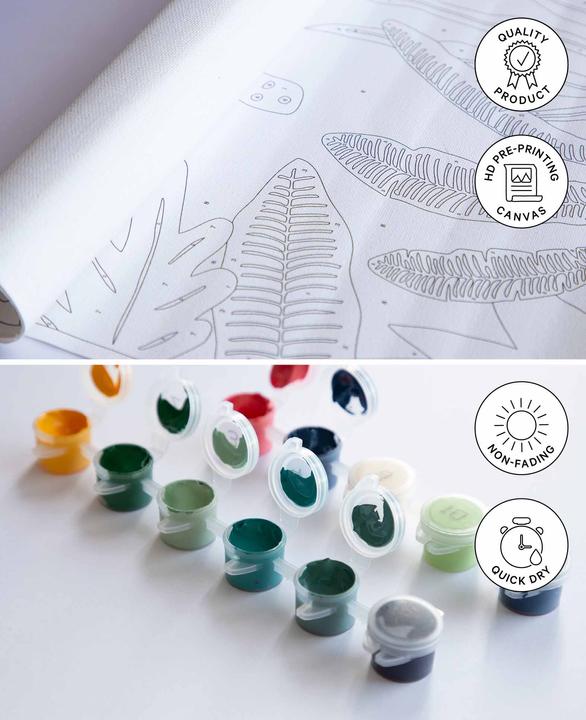 Immagine prodotto I Am Creative Pittura con i numeri, Jaguar, Decorazione murale