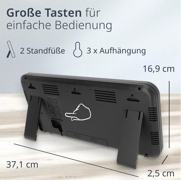 Actual product image ADE Radio-controlled clock