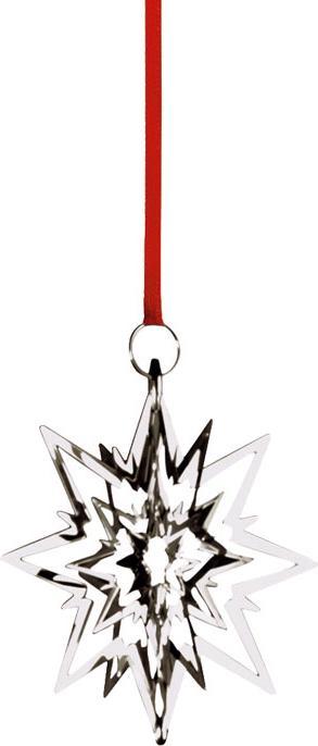 Actual product image Georg Jensen STAR Christmas Star Medium Palladium Plated