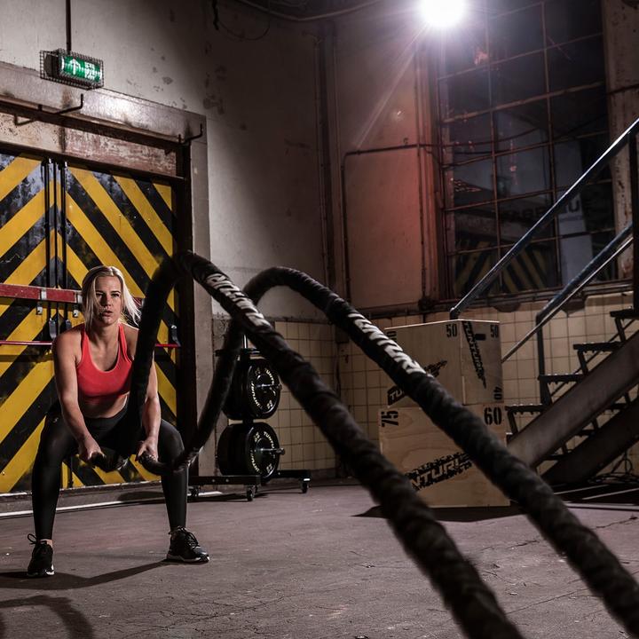 Produktbild Tunturi Pro Battle Rope Mit Schutzhülle 15 m
