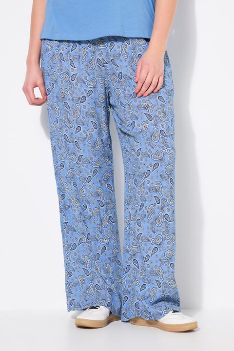 Produktbild Studio Untold Schlupfhose, Wide Legs, Paisley-Print (54)