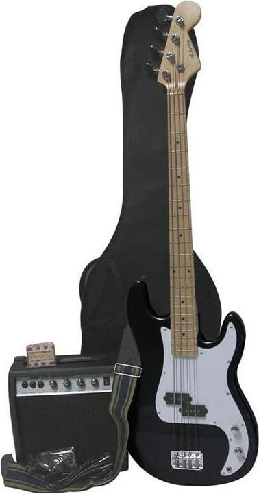 Max Music GigKit pour basse électrique (Corps en basswood, Manche en érable dur)