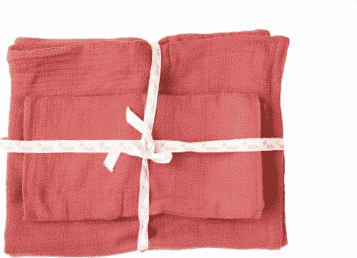 Immagine prodotto Kikadu Biancheria da letto in mussola rust