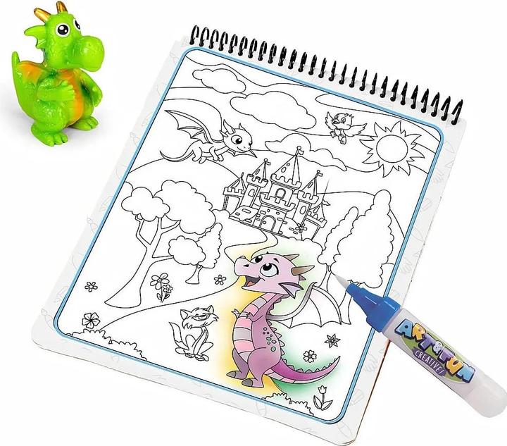 Actual product image Simba A&F Water Pen Drache Malbuch