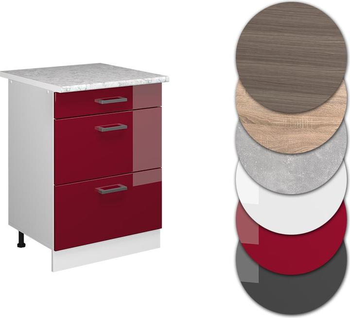 Produktbild Vicco Küchenunterschrank R-Line (60 x 60 x 81.60 cm)