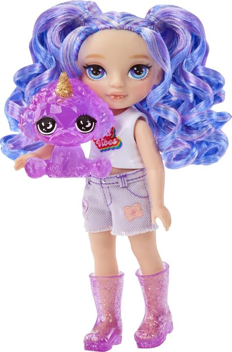 Actual product image MGA Rainbow High Littles Dolls- Amethyst (Purple)