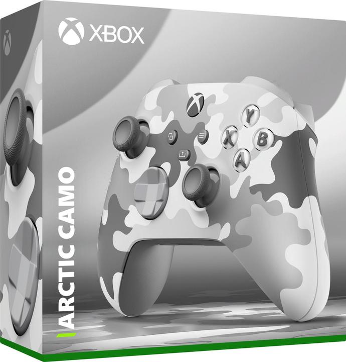 Actual product image Microsoft Xbox Wireless Controller - Arctic Camo (Special Edition) (PC, Xbox Series X, Xbox Series S, iOS, Android, Xbox One S)