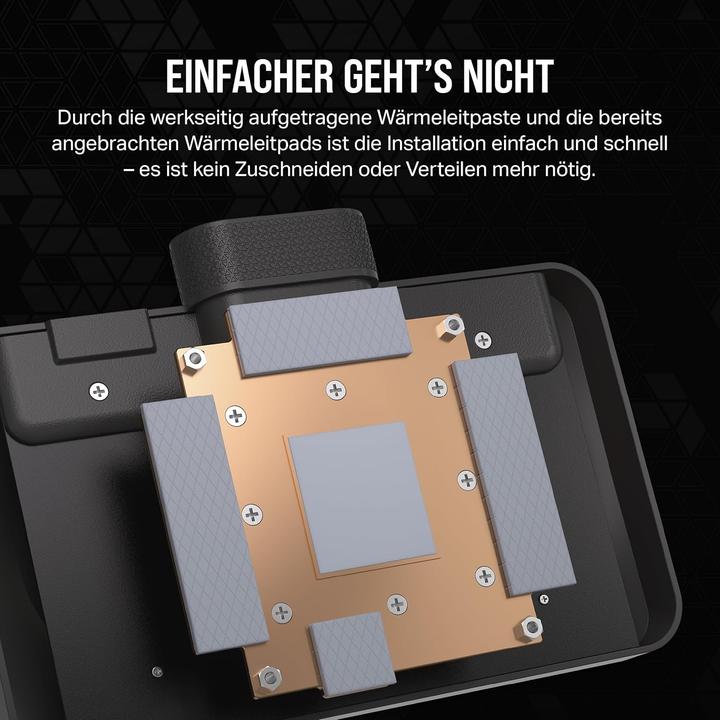 Produktbild Corsair iCUE LINK XG3 RGB HYBRID GPU Water block (4090/4080)