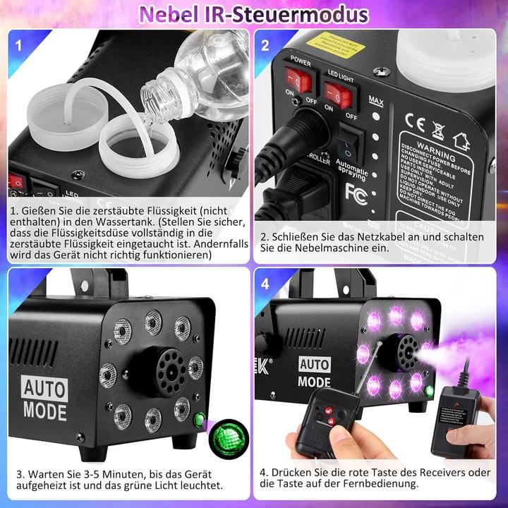 Image du produit Agptek Machines à fumée