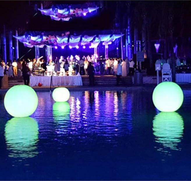 Image du produit MU Classic Ballon de plage gonflable avec LED