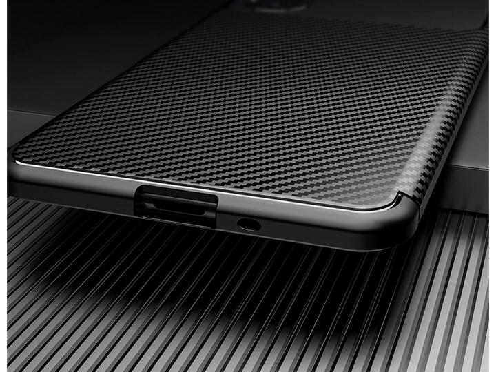 Produktbild Screenguard Sony Xperia 10 III Hülle Carbon Design TPU Case (Sony Xperia 10 III)
