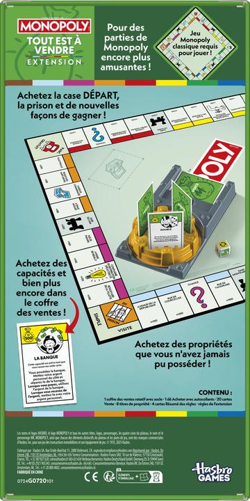 Actual product image Monopoly ERGÄNZUNG Kaufe alles (zum Spielen wird das klassische benötigt) (French)