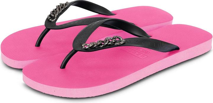 Actual product image Uzurii Silver Small men's flip-flops, neon pink, size: 43/44 (43, 44)
