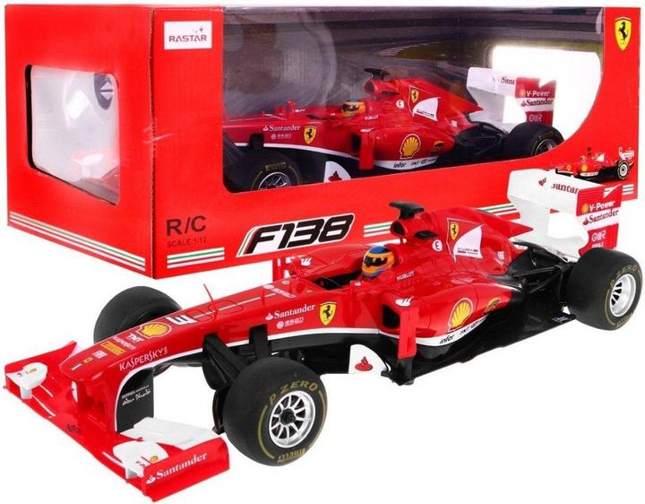 Actual product image Rastar Ferrari F138 Fjernstyret Bil 1:12