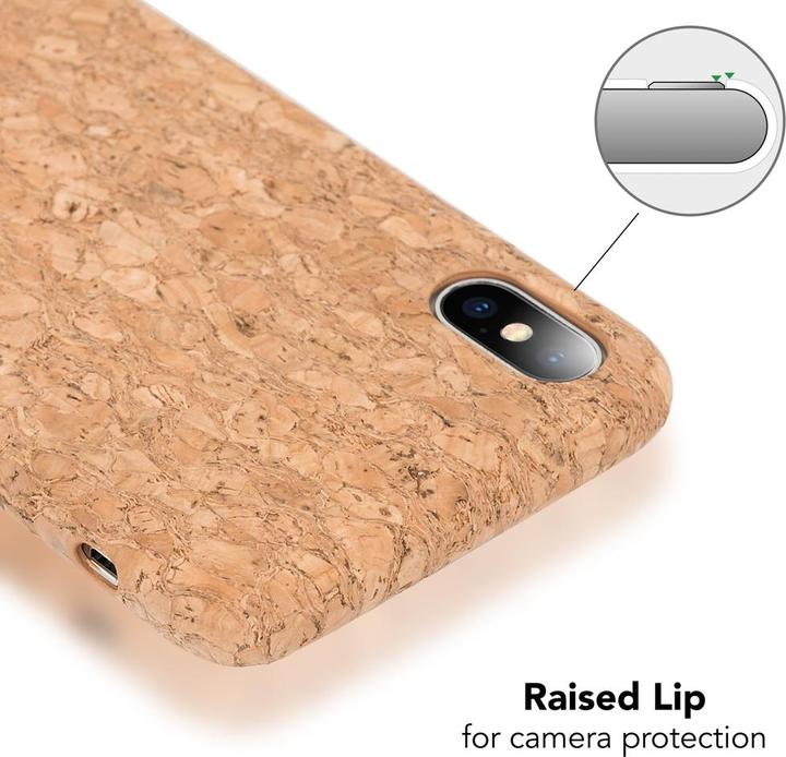 Actual product image Nalia Cork mobile phone case (Apple iPhone X)