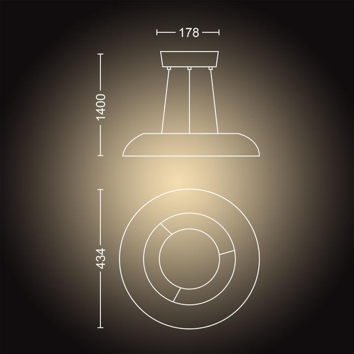Actual product image Philips Hue Amaze Basis BT (3000 lm)