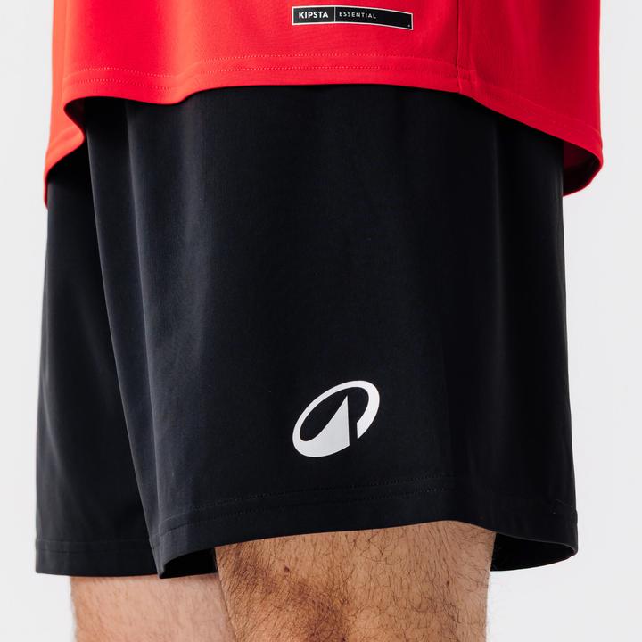 Actual product image Kipsta Damen/Herren Fussball Shorts - Essentiel Club schwarz (XL)