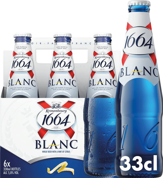 Produktbild Kronenbourg 1664 Blanc (6 x 33 cl)