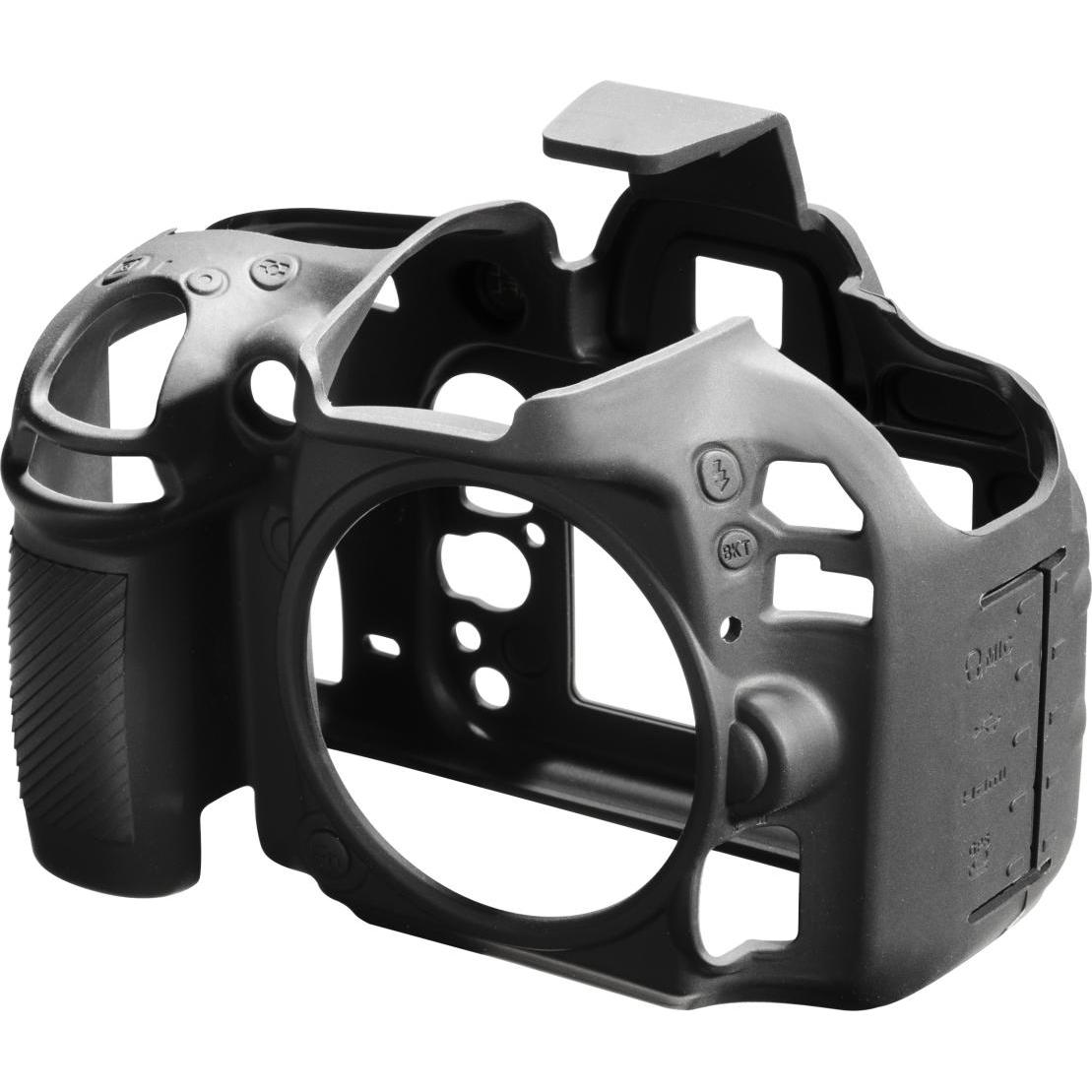 easyCover Gehäuseschutz zu Nikon D600 (Hülle, D600), Kameraschutz, Schwarz