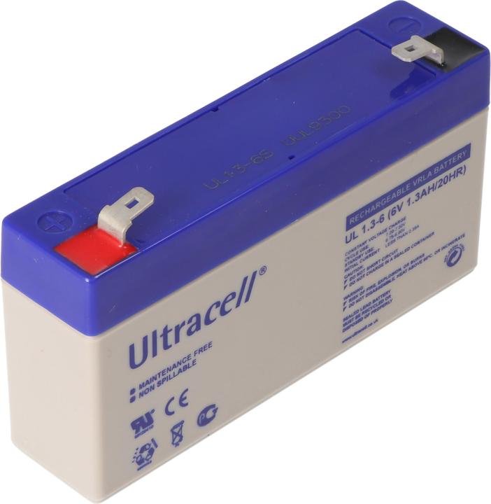 Produktbild Ultracell Akku UL1.3-6 (6 V, 1.30 Ah)