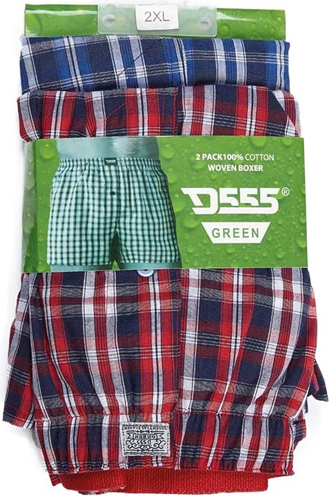 Immagine prodotto DUKE Boxer D555 king size a scacchi 2 pezzi (5XL)