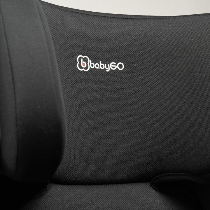Actual product image BabyGo Motion Isize Isofix black (Child seat, ECE R129/i-Size Standard)